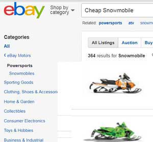 cheap Thundercat snowmobile