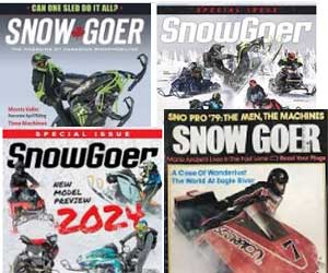 Snow Goer snowmobile magazines