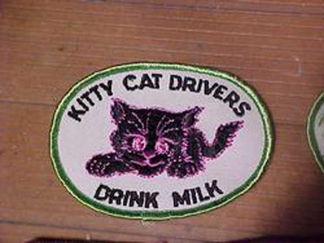 Cat snowmobile patch